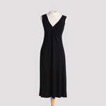Lakshmi Midi Dress in Black