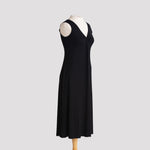 Lakshmi Midi Dress in Black